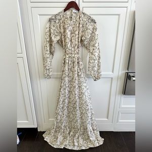 SIR. Maxi, Long sleeve, open back dress sz 0 (mint condition)